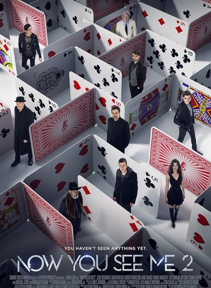 دانلود فیلم Now You See Me 2 2016 زیرنویس چسبیده و دوبله فارسی